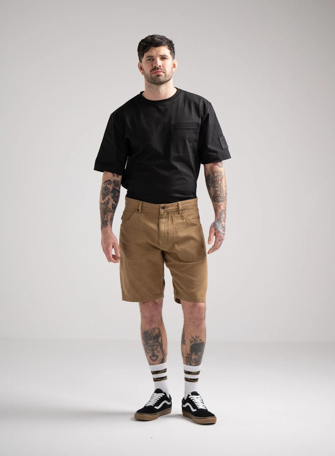 DISSIDENT CANVAS SHORTS - Image 3