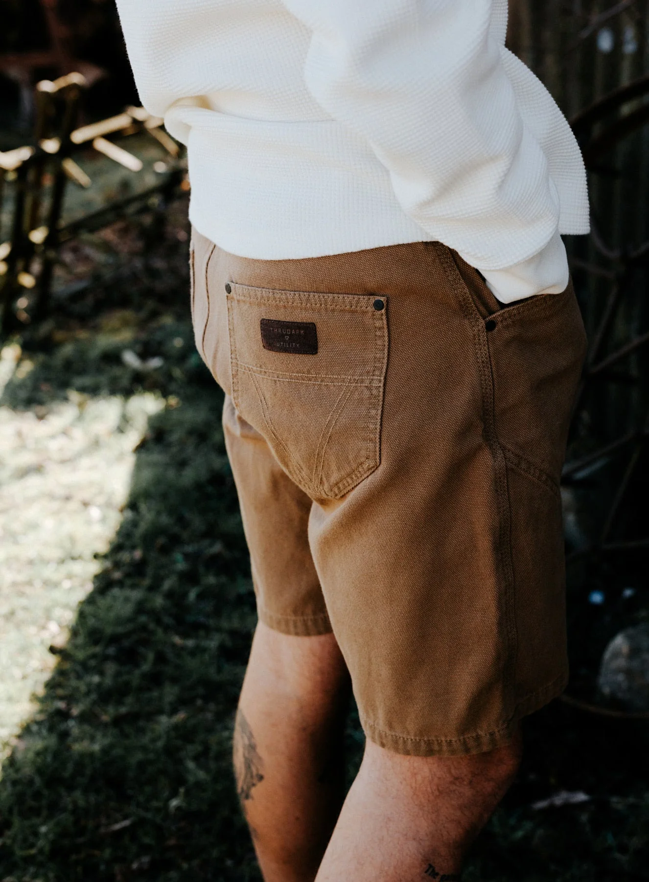 DISSIDENT CANVAS SHORTS - Image 6