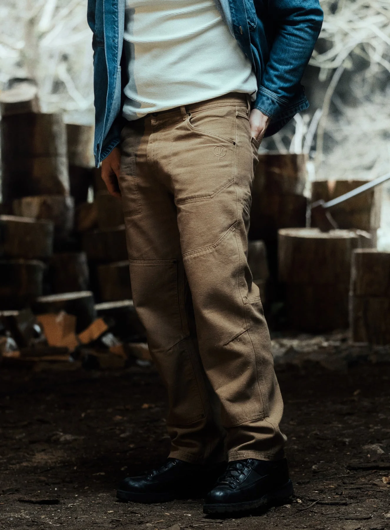 DISSIDENT CANVAS TROUSERS - Image 2