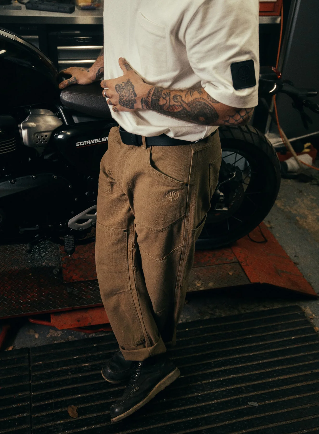 DISSIDENT CANVAS TROUSERS - Image 6