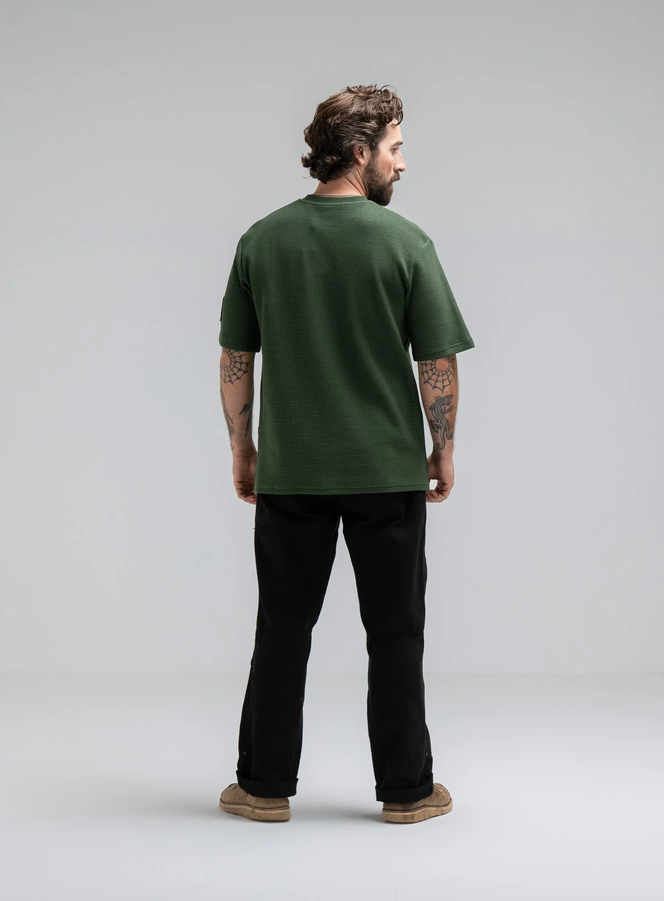 DISSIDENT WAFFLE SHORT SLEEVE T-SHIRT - Image 6