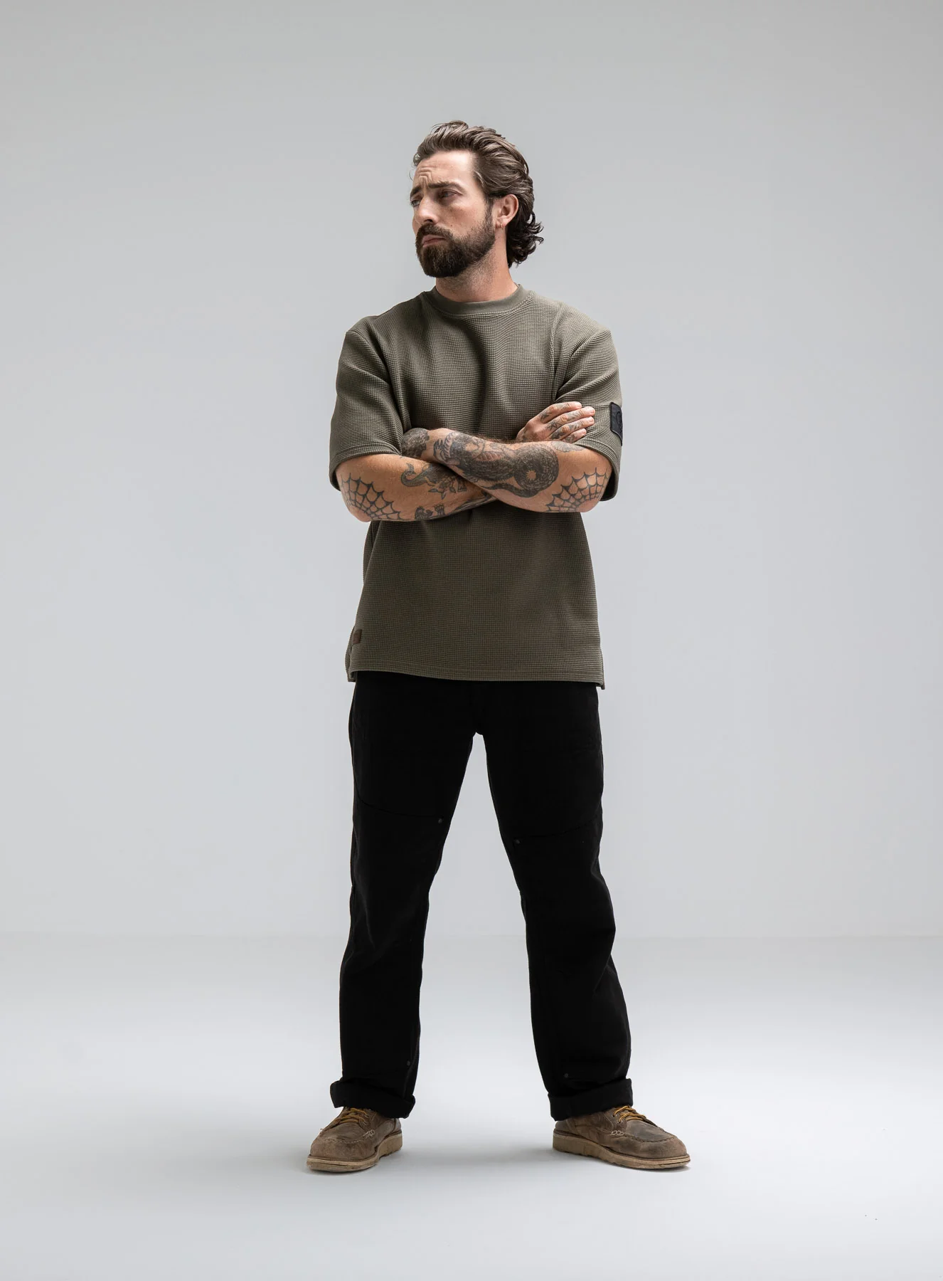 DISSIDENT WAFFLE SHORT SLEEVE T-SHIRT - Image 5