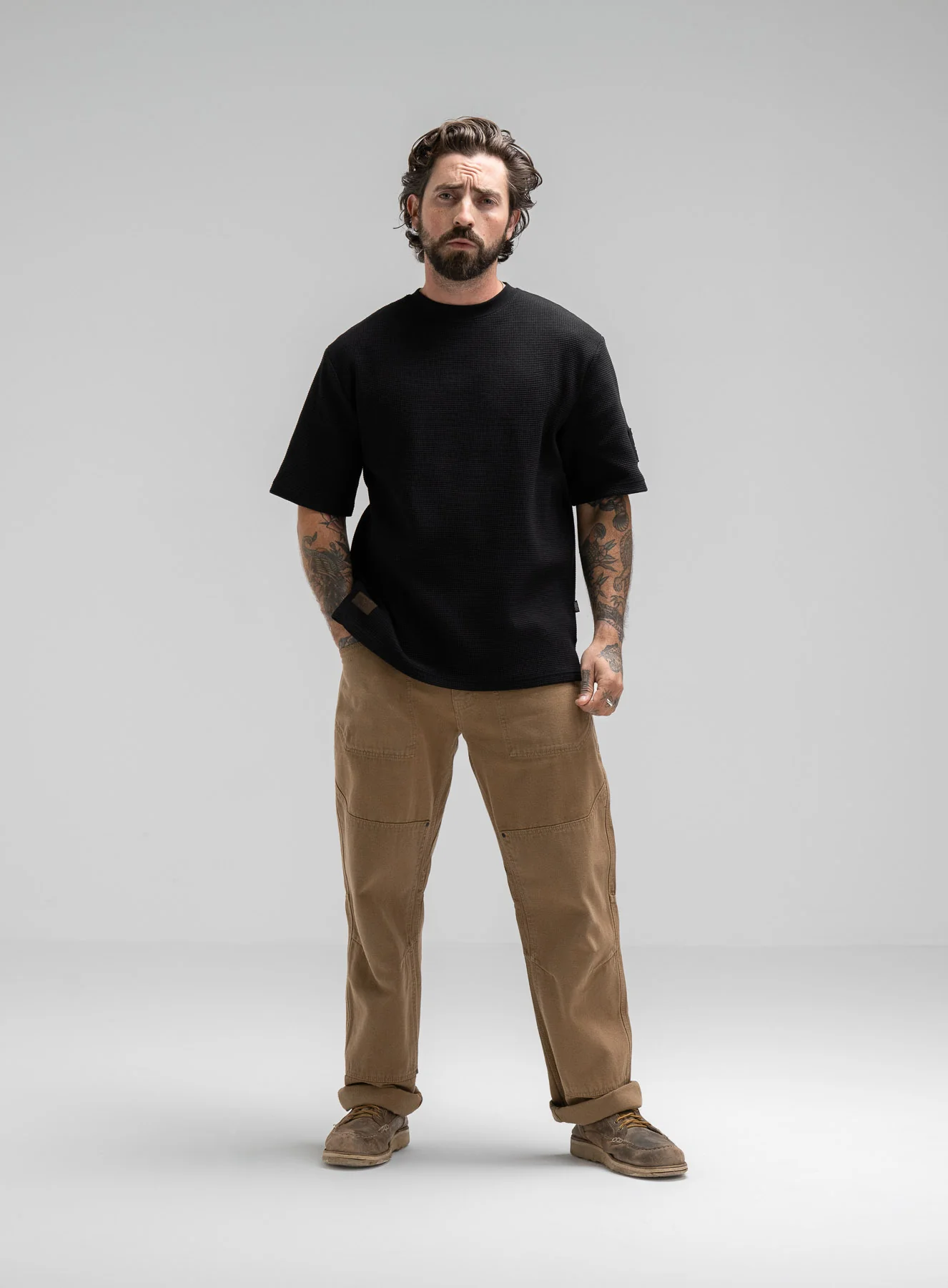 DISSIDENT WAFFLE SHORT SLEEVE T-SHIRT - Image 5