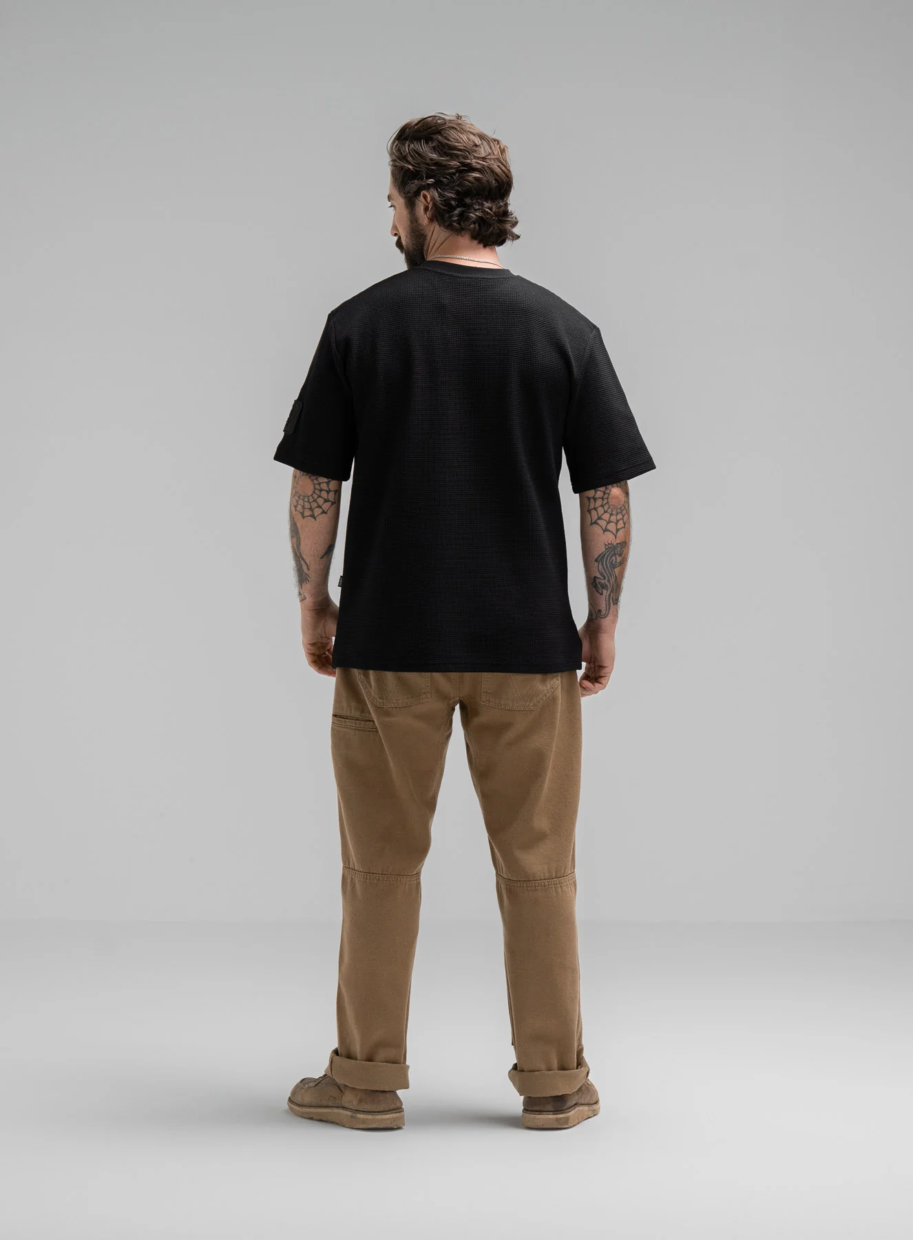 DISSIDENT WAFFLE SHORT SLEEVE T-SHIRT - Image 6