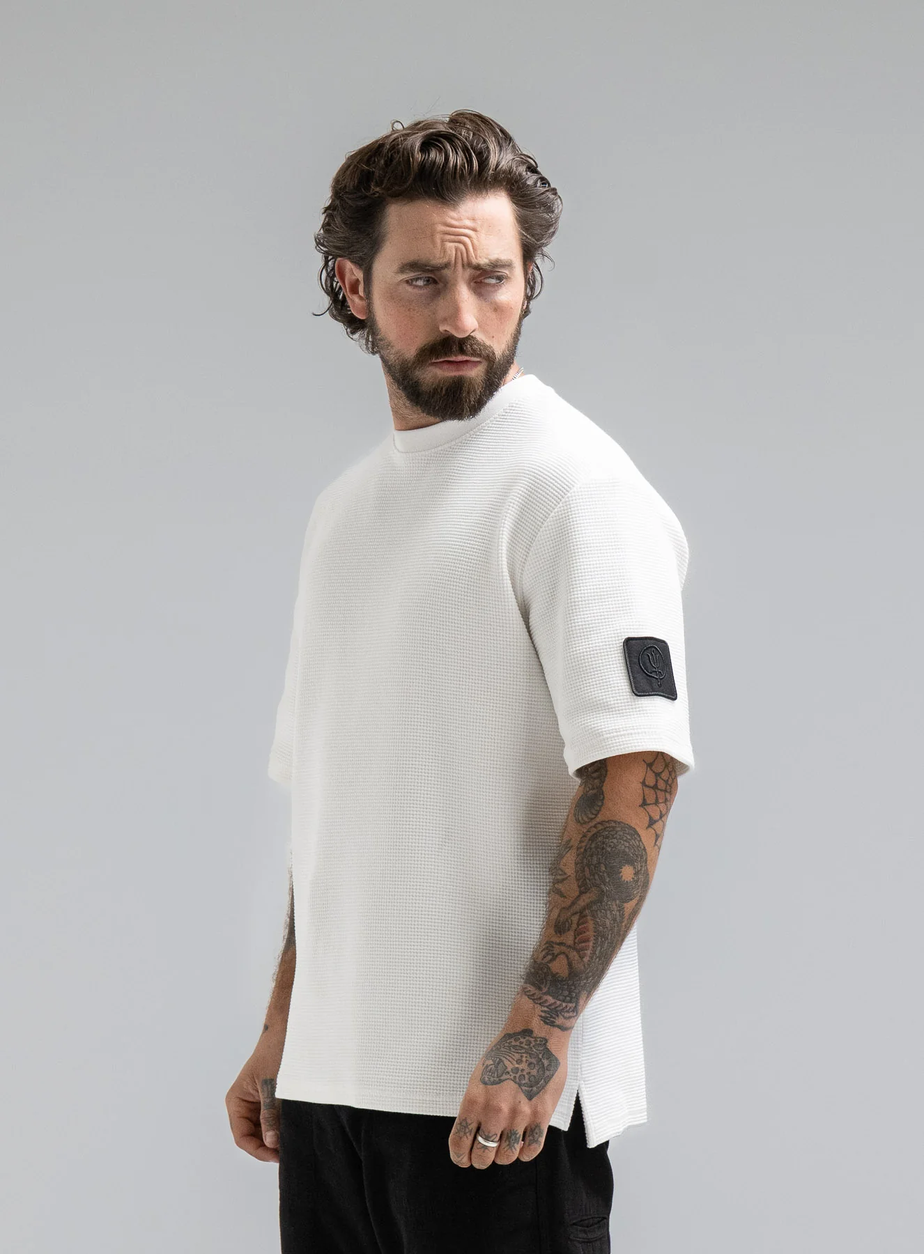DISSIDENT WAFFLE SHORT SLEEVE T-SHIRT - Image 2