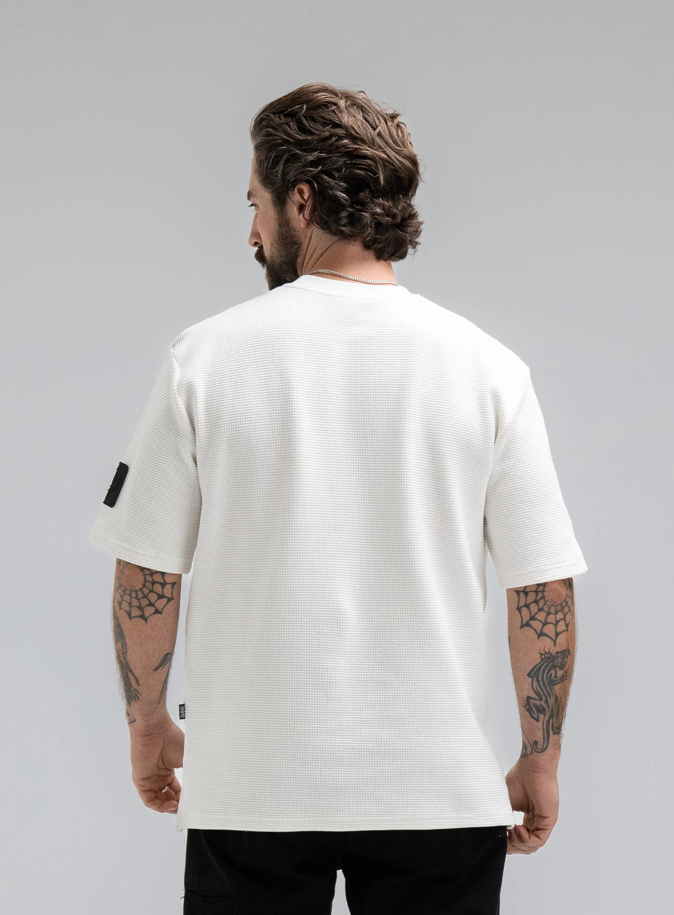 DISSIDENT WAFFLE SHORT SLEEVE T-SHIRT - Image 4