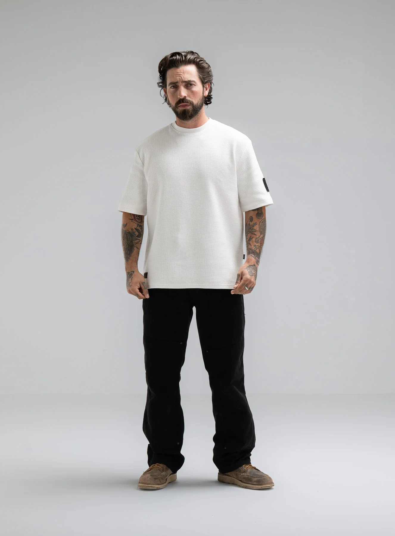 DISSIDENT WAFFLE SHORT SLEEVE T-SHIRT - Image 5