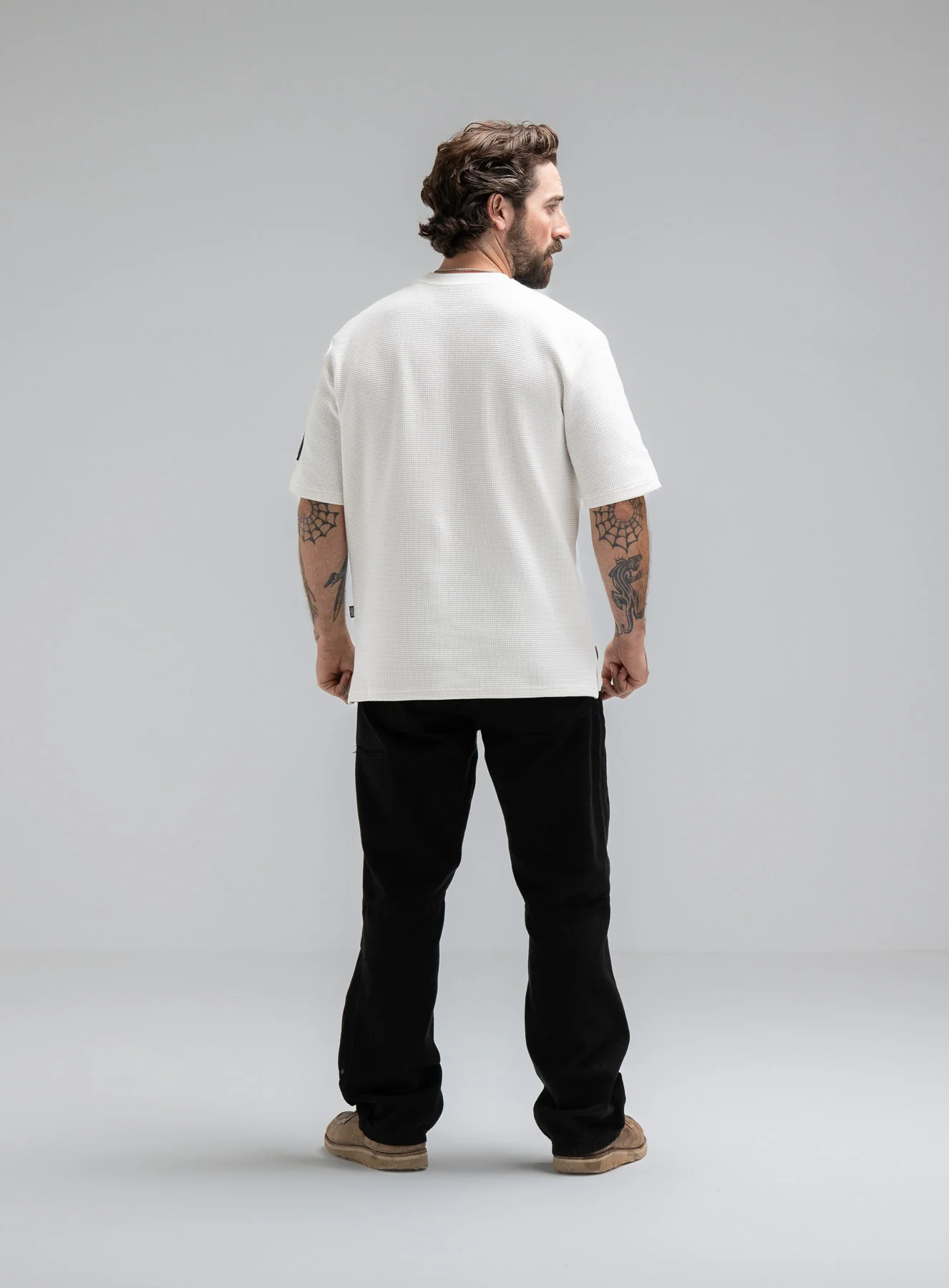 DISSIDENT WAFFLE SHORT SLEEVE T-SHIRT - Image 6
