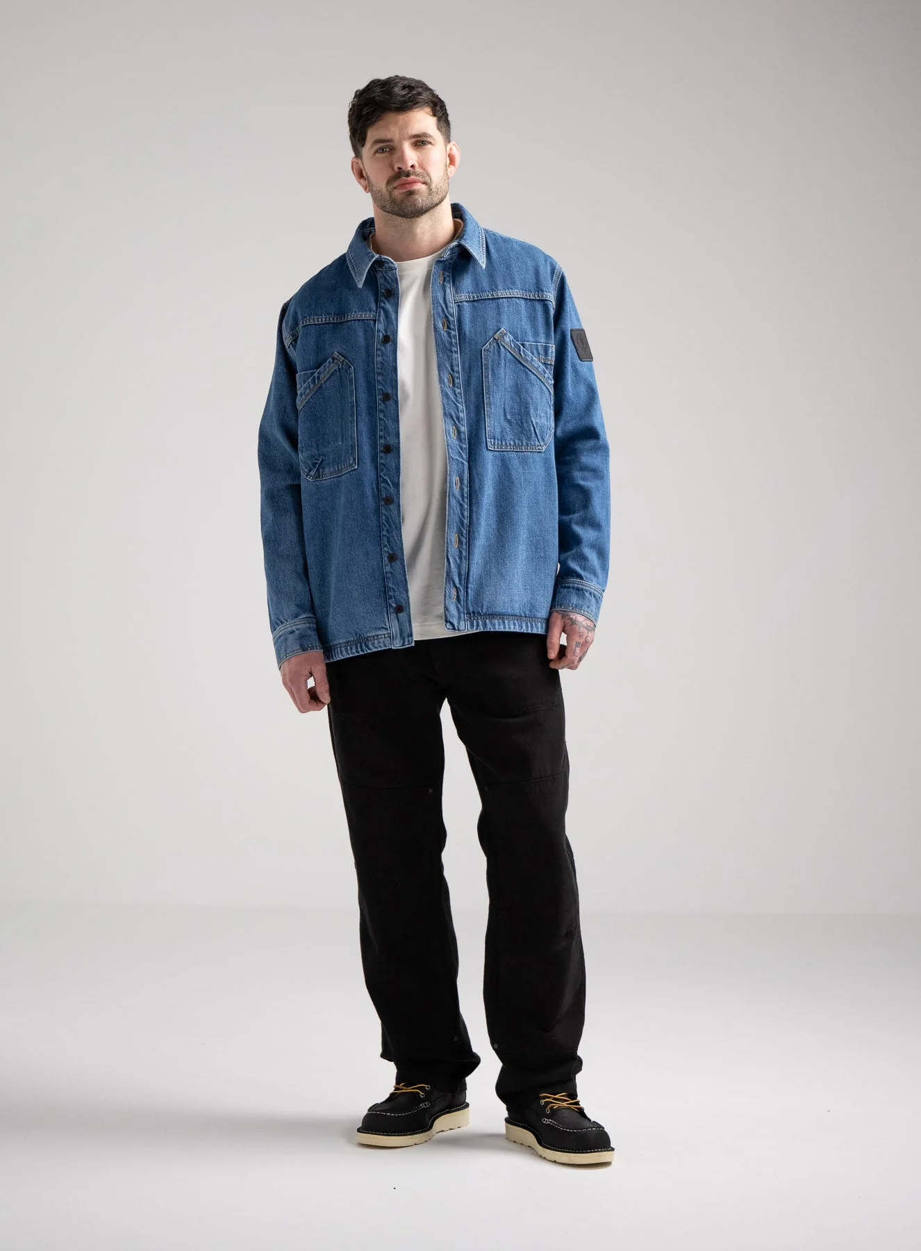 DISSIDENT DENIM OVERSHIRT - Image 3
