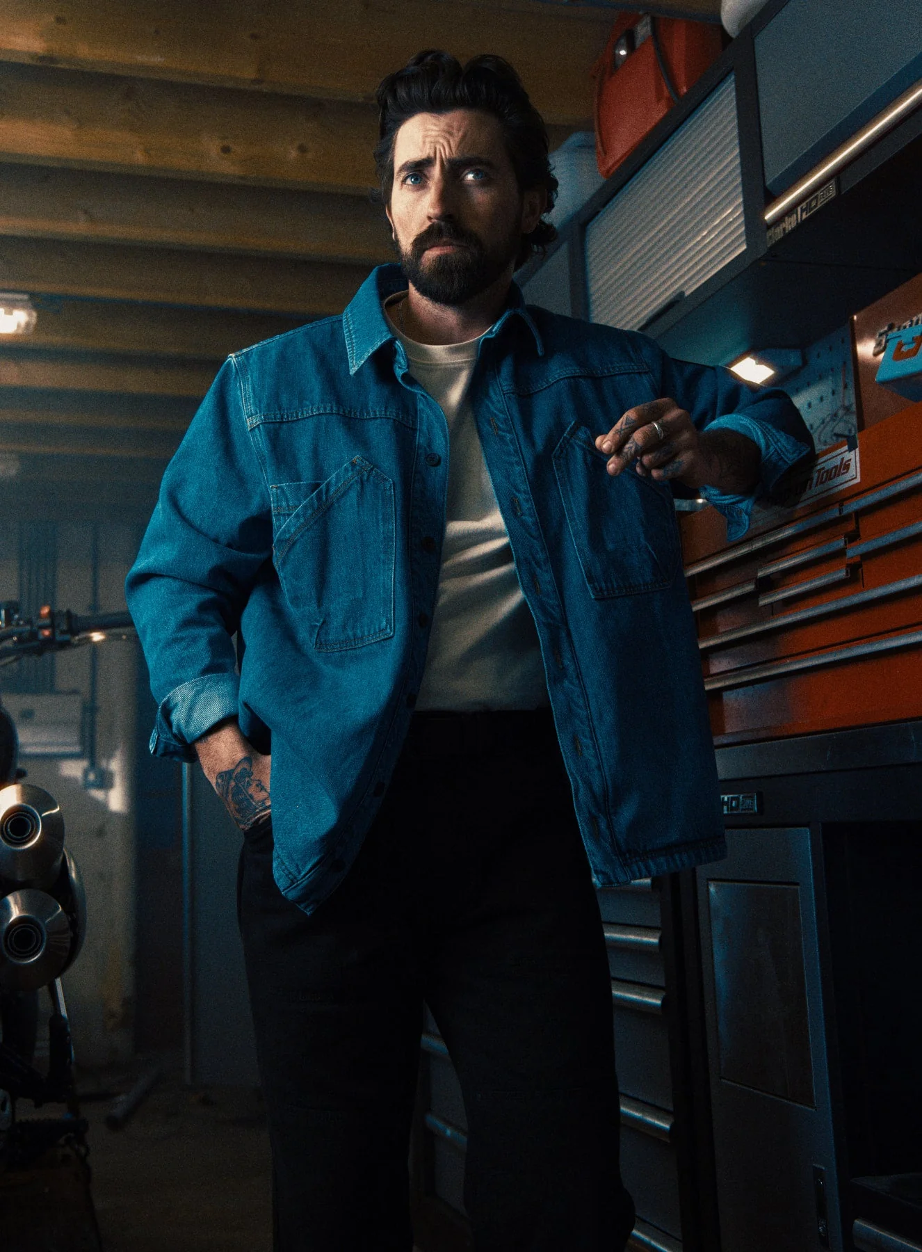 DISSIDENT DENIM OVERSHIRT - Image 6
