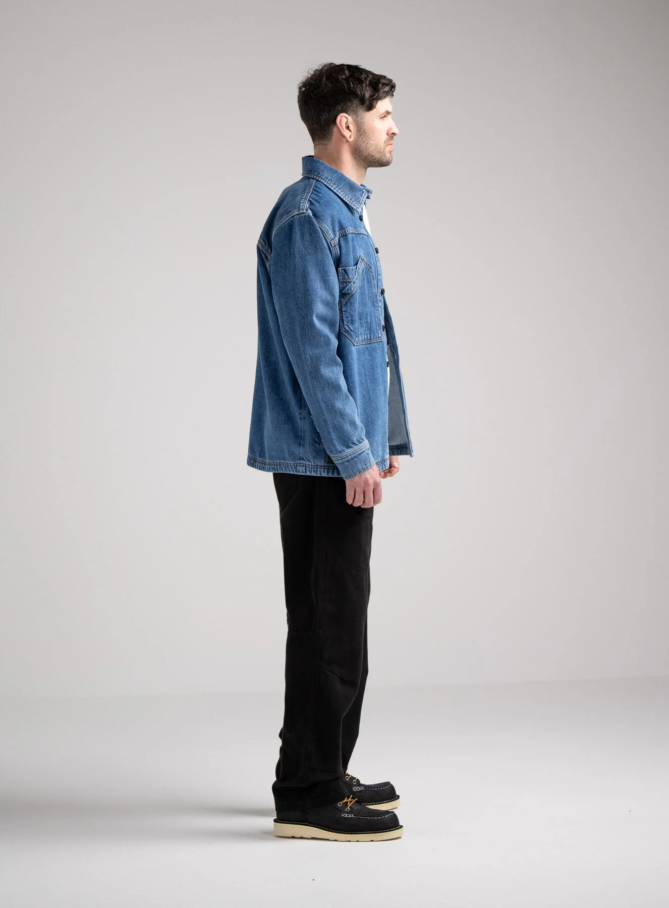 DISSIDENT DENIM OVERSHIRT - Image 7