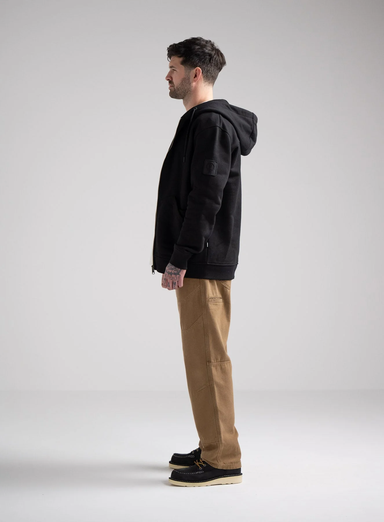 DISSIDENT ZIPPED HOODIE - Image 3