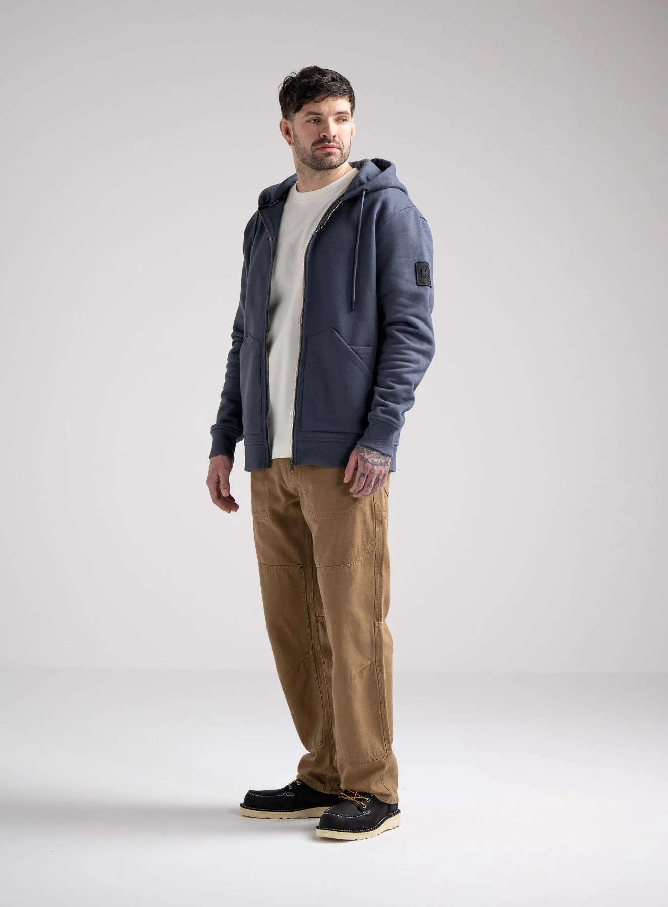 DISSIDENT ZIPPED HOODIE - Image 2