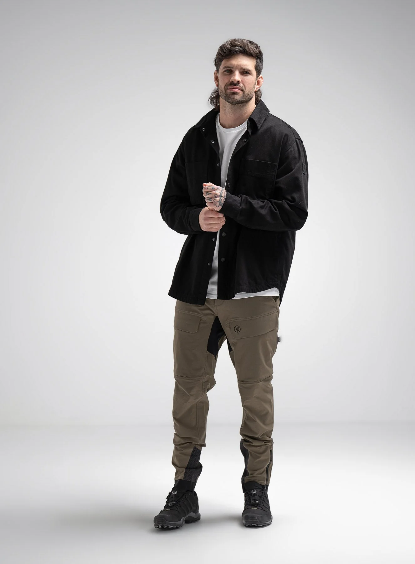 HEAVY TWILL OVERSHIRT - Image 4
