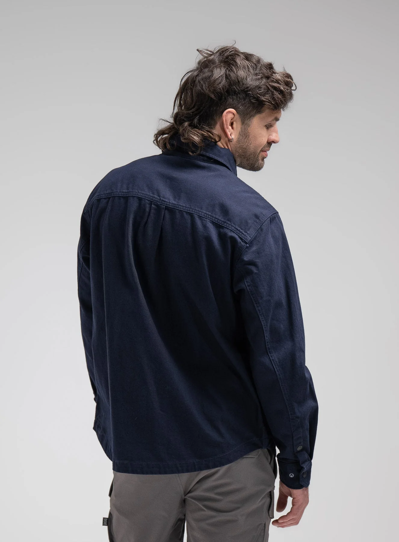HEAVY TWILL OVERSHIRT - Image 5