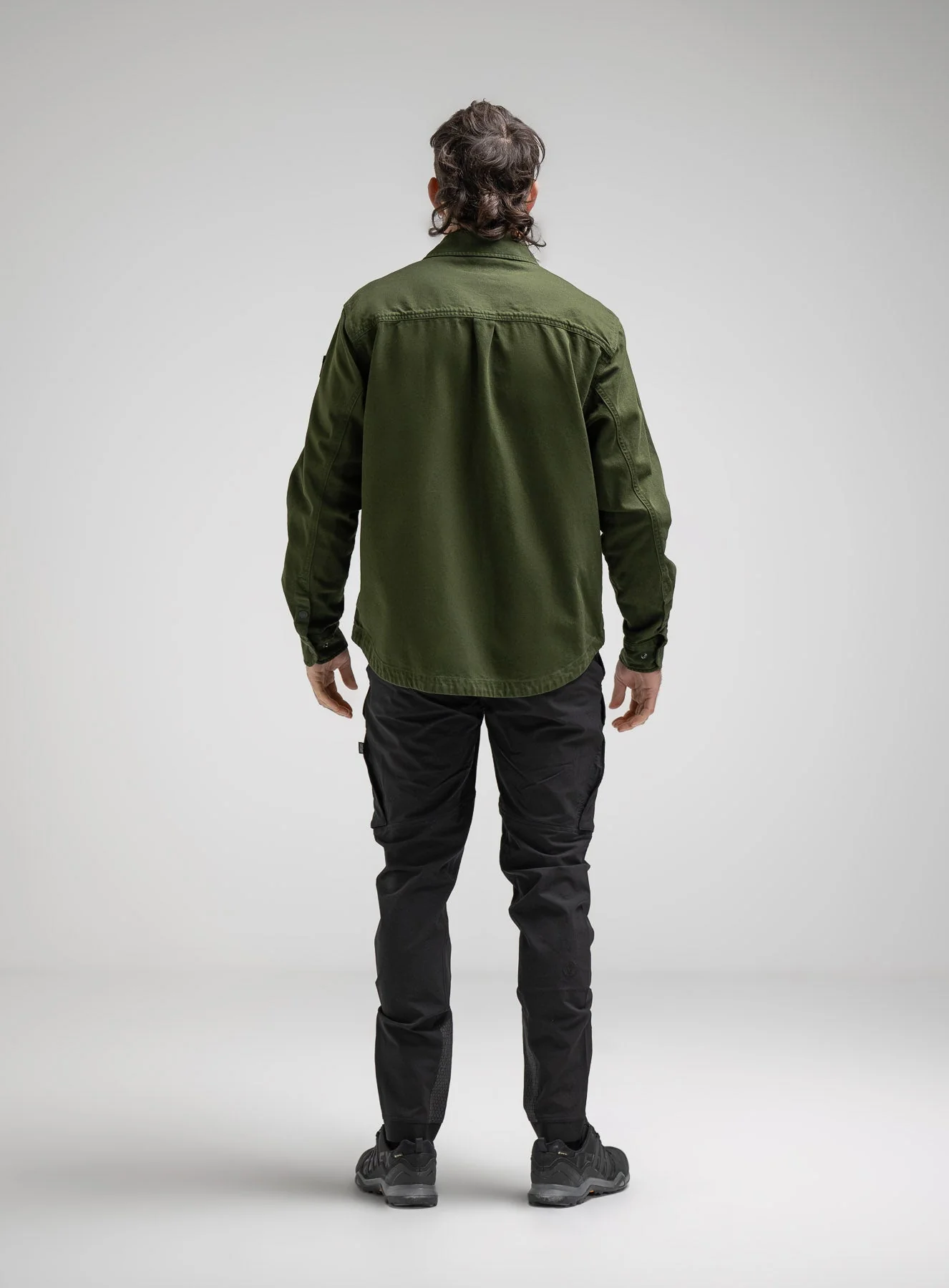 HEAVY TWILL OVERSHIRT - Image 5