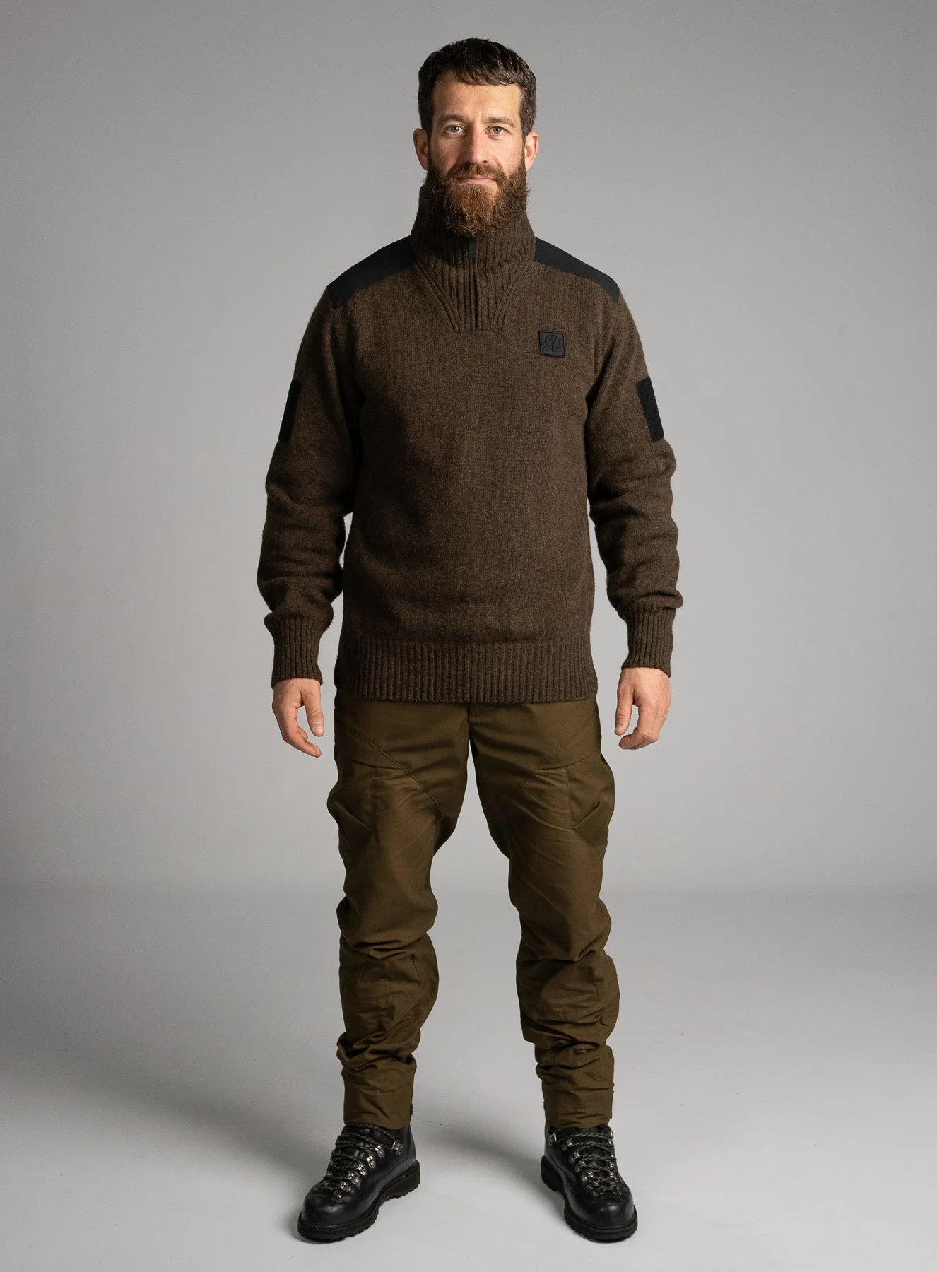 HERITECH FUNNEL NECK JUMPER - Image 3