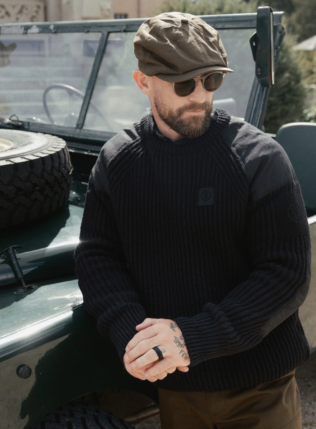 HERITECH RIB KNIT JUMPER - Image 2