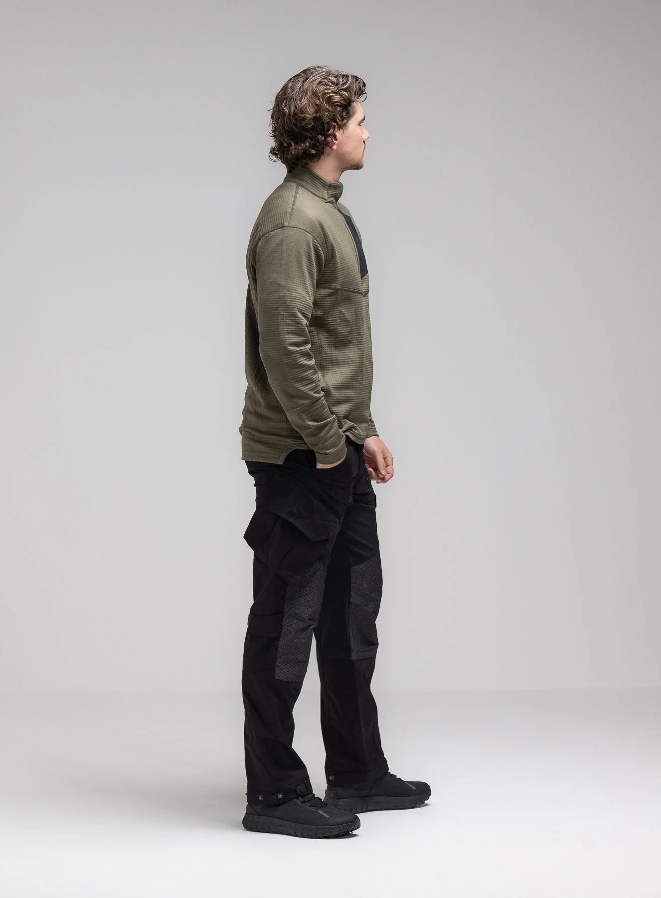 SIEGE TECH FLEECE HALF ZIP - Image 4