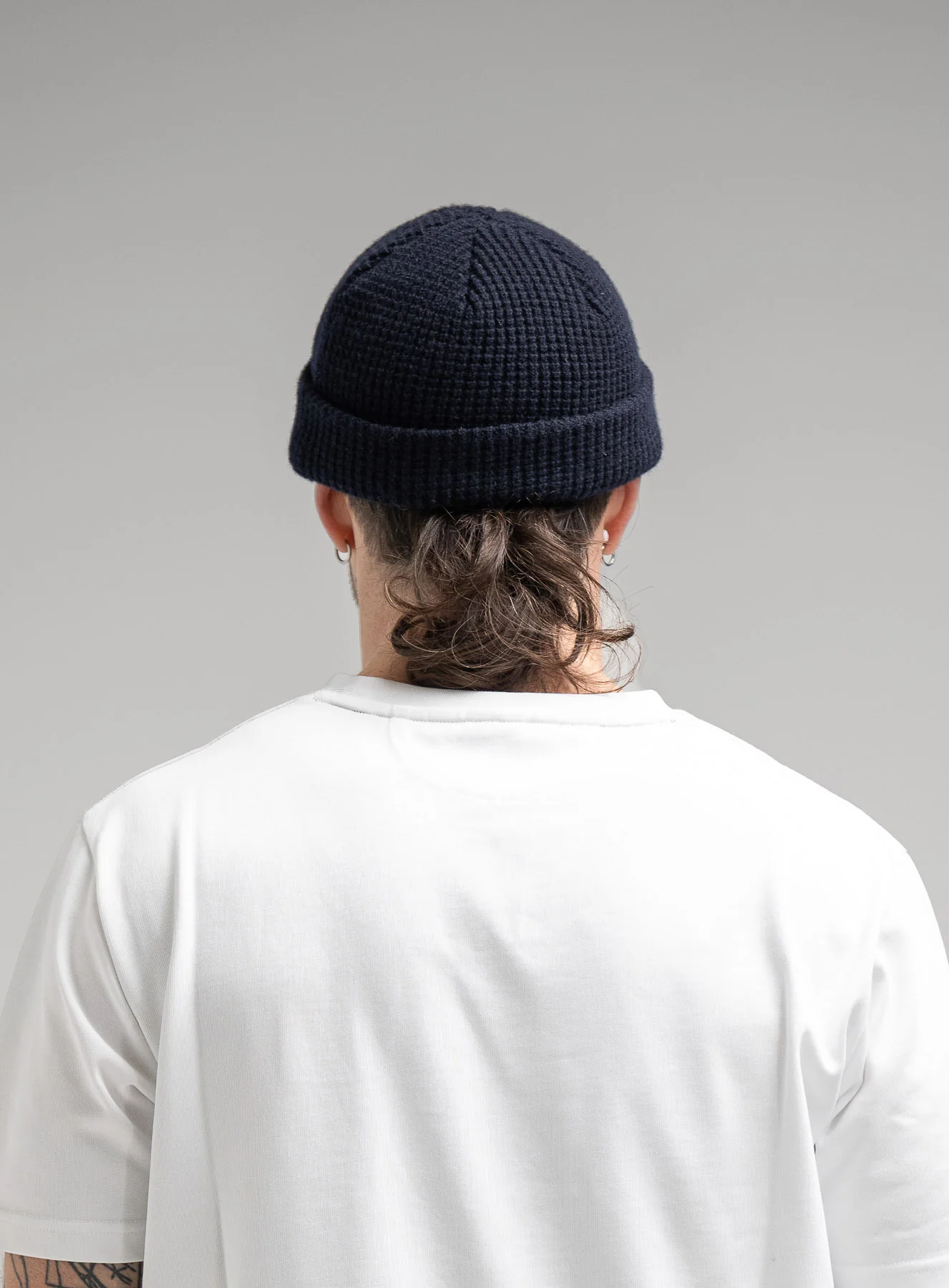 WAFFLE KNIT BEANIE - Image 2