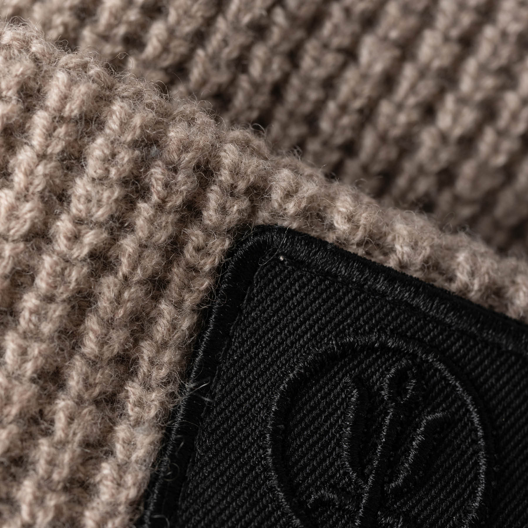 WAFFLE KNIT BEANIE - Image 3