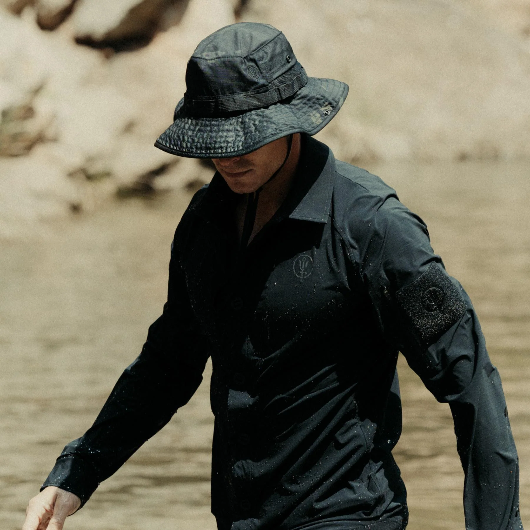 WATCHMAN BOONIE HAT - MULTICAM BLACK - Image 7